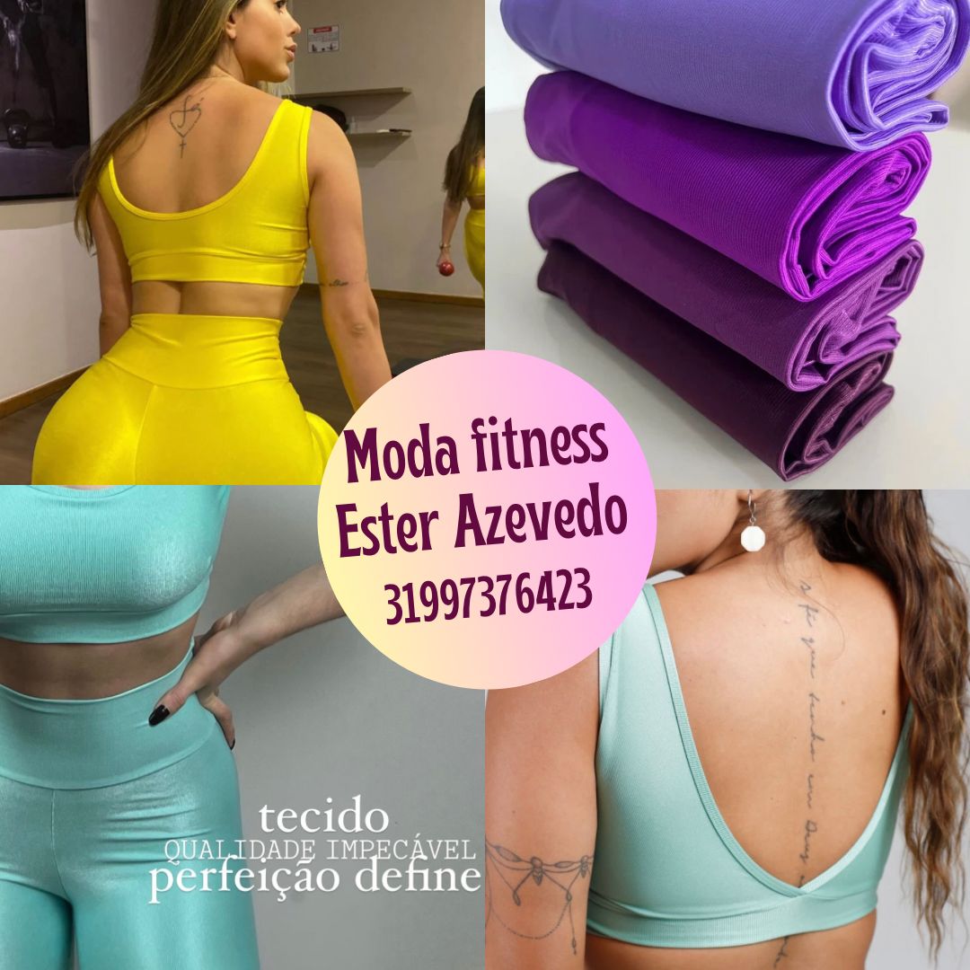 Moda Fitness Ester Azevedo - Portal Mommys